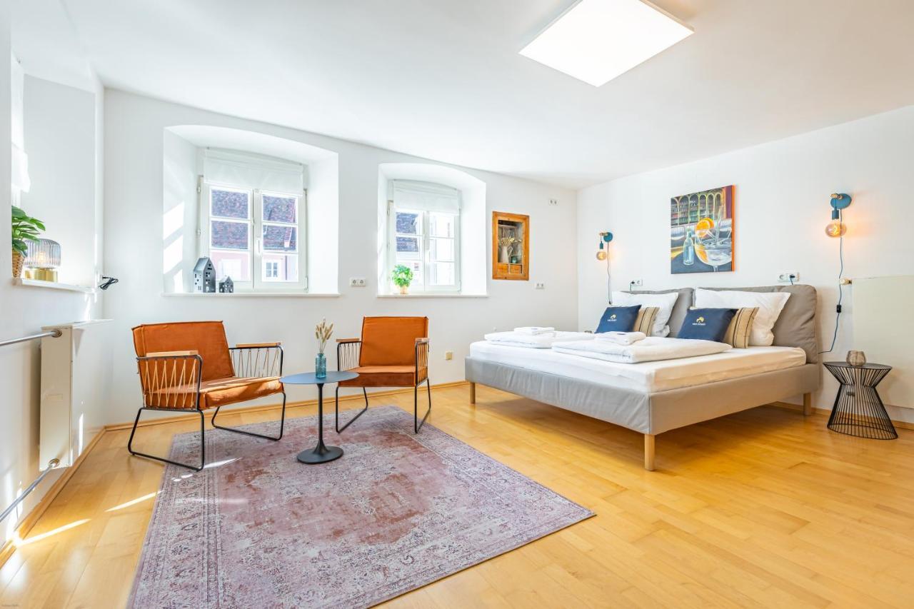 Auszeit In Der Altstadt Apartment ลันด์สแบร์กอัมเลคช์ ภายนอก รูปภาพ