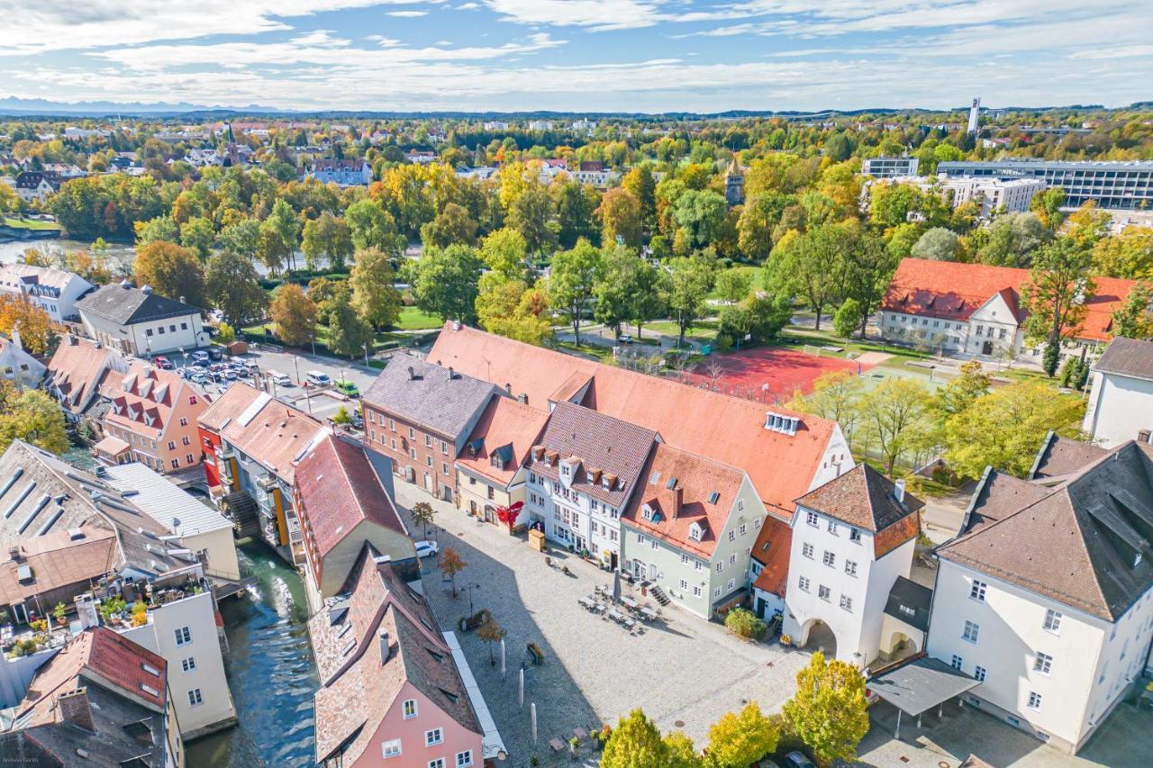 Auszeit In Der Altstadt Apartment ลันด์สแบร์กอัมเลคช์ ภายนอก รูปภาพ